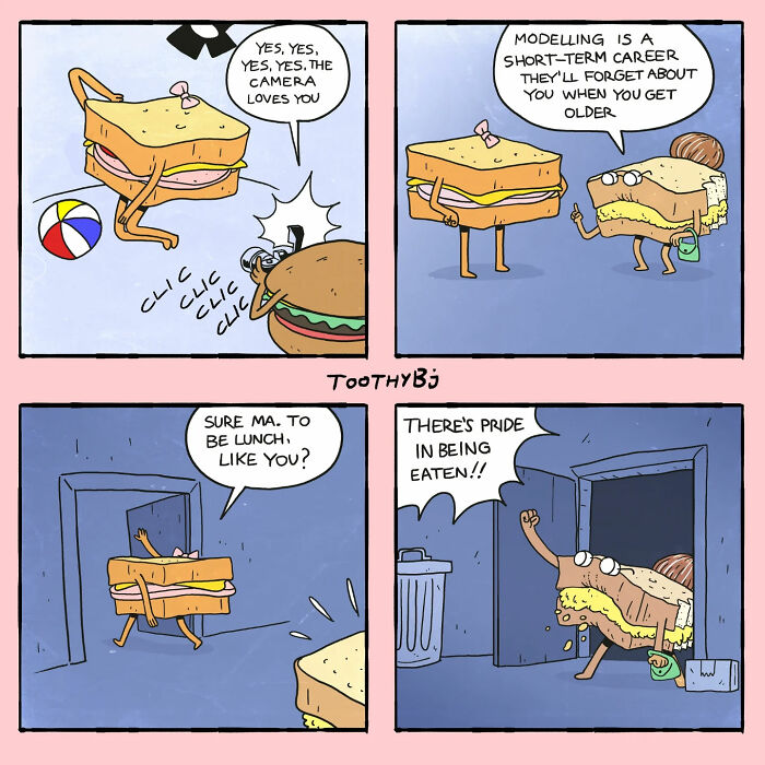 If You Have A Dark Sense Of Humor, You Might Enjoy These 29 New Comics By ToothyBj