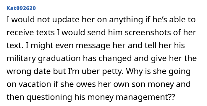 Financially Irresponsible MIL Refuses DIL’s Request To Pay Back $1.5K Loan, Says She’s On Vacation
