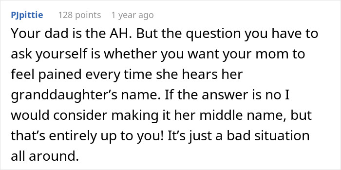 Woman Finds Out The Name She Gave Her Baby Has A Bad History In Her Family, Refuses To Change It Woman Finds Out The Name She Gave Her Baby Has A Bad History In Her Family, Refuses To Change It