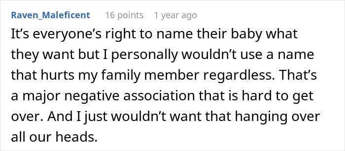 Woman Finds Out The Name She Gave Her Baby Has A Bad History In Her Family, Refuses To Change It Woman Finds Out The Name She Gave Her Baby Has A Bad History In Her Family, Refuses To Change It