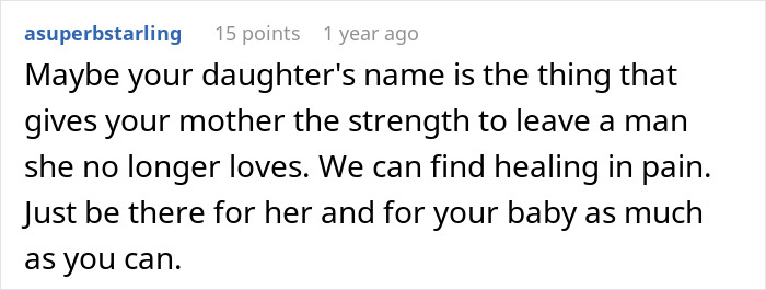 Woman Finds Out The Name She Gave Her Baby Has A Bad History In Her Family, Refuses To Change It Woman Finds Out The Name She Gave Her Baby Has A Bad History In Her Family, Refuses To Change It