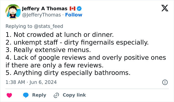 55 Restaurant Red Flags That Should Have You Putting Your Coat Back On Immediately 55 Restaurant Red Flags That Should Have You Putting Your Coat Back On Immediately