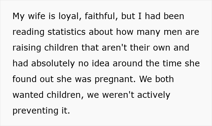 Husband Demands Paternity Test While Browsing Dating Apps, Wife Shares Results And Divorce Papers Husband Demands Paternity Test While Browsing Dating Apps, Wife Shares Results And Divorce Papers