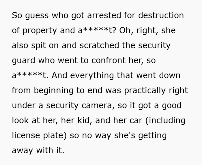 Woman Demands A Parking Spot She Never Had, Then Gets Arrested After Taking Revenge On The Driver Woman Demands A Parking Spot She Never Had, Then Gets Arrested After Taking Revenge On The Driver