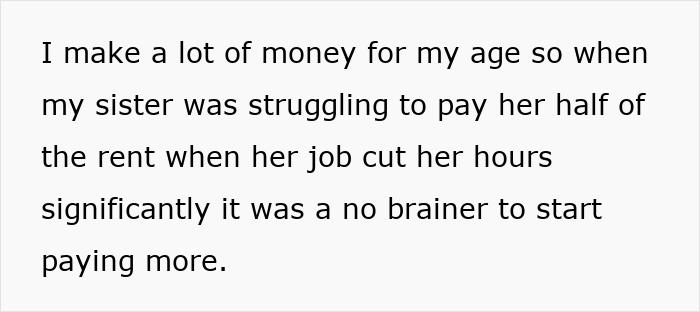 23YO Helps Struggling Sis With Rent And Childcare, Drops An Ultimatum As She’s Pregnant Again 23YO Helps Struggling Sis With Rent And Childcare, Drops An Ultimatum As She’s Pregnant Again