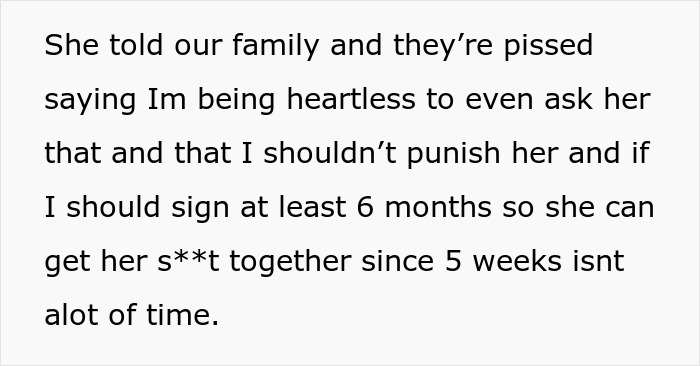 23YO Helps Struggling Sis With Rent And Childcare, Drops An Ultimatum As She’s Pregnant Again 23YO Helps Struggling Sis With Rent And Childcare, Drops An Ultimatum As She’s Pregnant Again