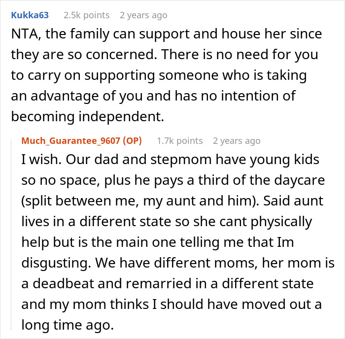 23YO Helps Struggling Sis With Rent And Childcare, Drops An Ultimatum As She’s Pregnant Again 23YO Helps Struggling Sis With Rent And Childcare, Drops An Ultimatum As She’s Pregnant Again
