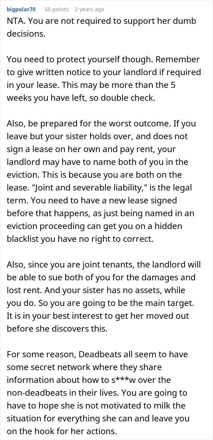 23YO Helps Struggling Sis With Rent And Childcare, Drops An Ultimatum As She’s Pregnant Again 23YO Helps Struggling Sis With Rent And Childcare, Drops An Ultimatum As She’s Pregnant Again