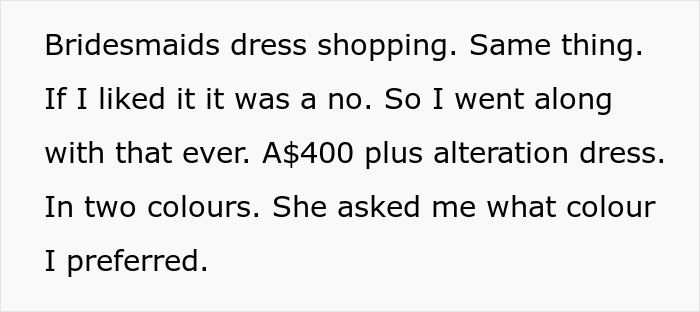 Bride Repeatedly Targets Her Own Sister During Wedding Prep, Pushes Her Away For Good After Ceremony Bride Repeatedly Targets Her Own Sister During Wedding Prep, Pushes Her Away For Good After Ceremony