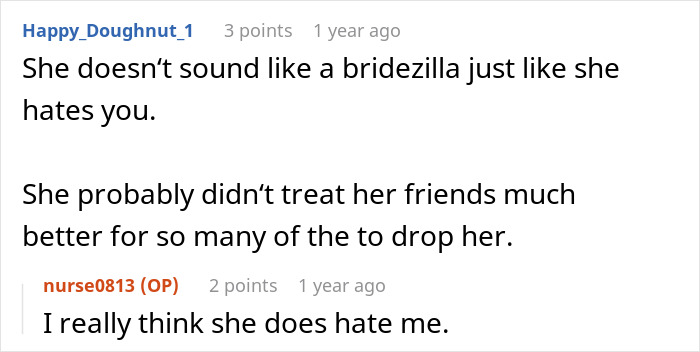 Bride Repeatedly Targets Her Own Sister During Wedding Prep, Pushes Her Away For Good After Ceremony Bride Repeatedly Targets Her Own Sister During Wedding Prep, Pushes Her Away For Good After Ceremony