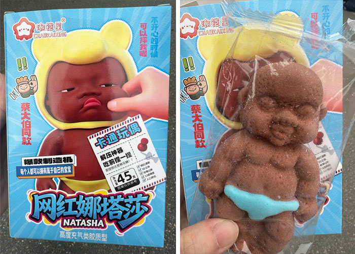 Black Stress Relief Doll “Natasha” Sparks Widespread Outrage, And The Alleged Explanation Doesn’t Help