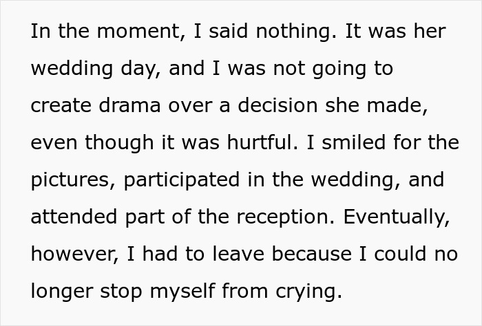 Woman Takes Her MOH Responsibilities Seriously, Bride Makes Her Regret It Woman Takes Her MOH Responsibilities Seriously, Bride Makes Her Regret It