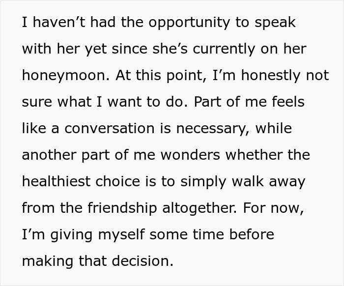 Woman Takes Her MOH Responsibilities Seriously, Bride Makes Her Regret It Woman Takes Her MOH Responsibilities Seriously, Bride Makes Her Regret It