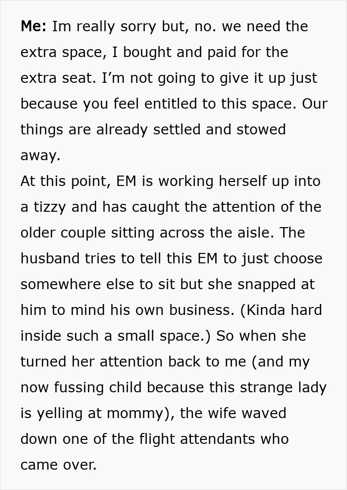 Entitled Mother Tries To Force Toddler Out Of Paid Seat, And The Flight Attendant’s Move Is Pure Satisfaction