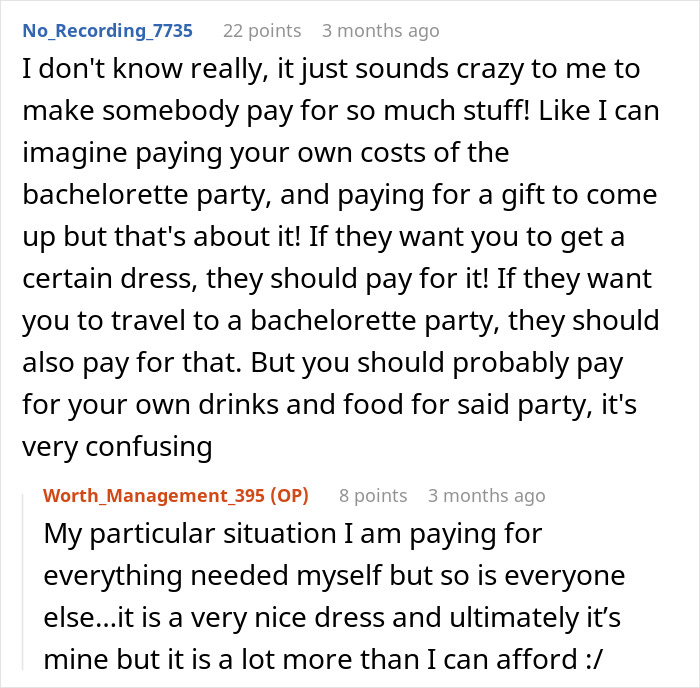 &ldquo;In This Economy?&rdquo;: Friend&rsquo;s Wedding Turns Into A Financial Nightmare For One Bridesmaid
