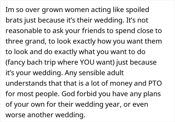 &ldquo;In This Economy?&rdquo;: Friend&rsquo;s Wedding Turns Into A Financial Nightmare For One Bridesmaid
