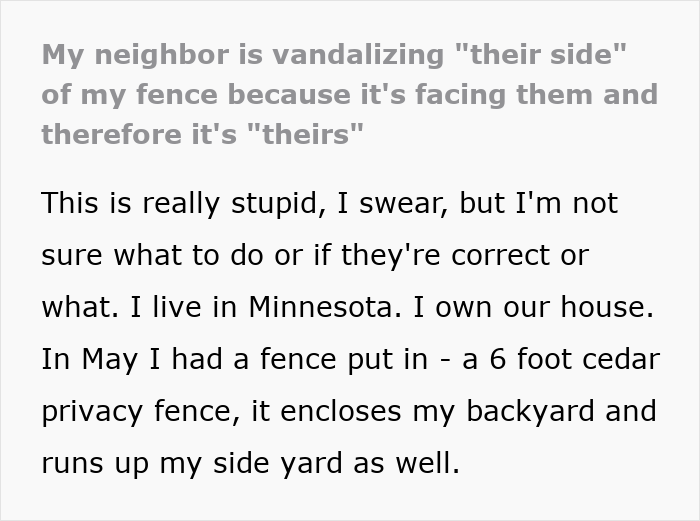 Couple Spark A Conflict By Letting Kids Destroy Neighbor’s Fence, Act Surprised When They’re Sued