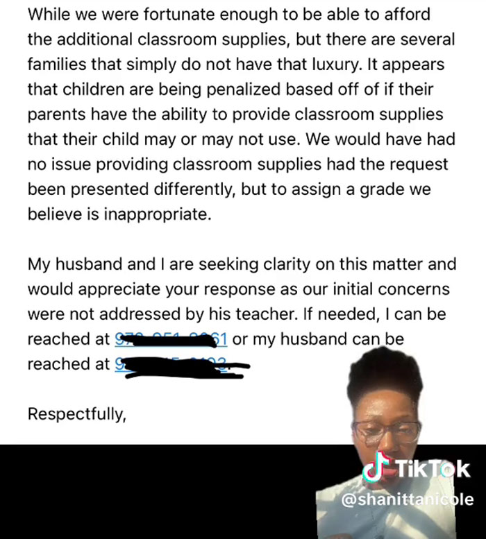 Student Gets A Zero For Not Buying His Teacher’s Classroom Supplies, His Mom Calls The School Out