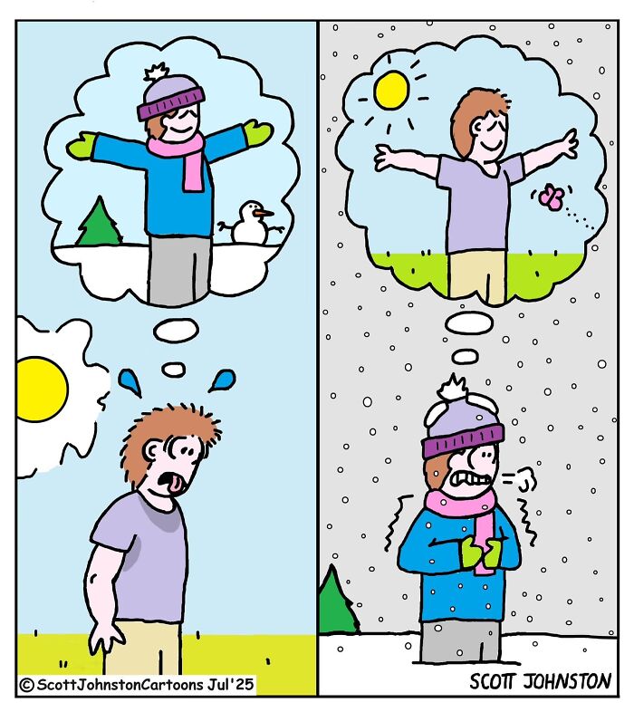 48 Funny One-Panel Comics By Canadian Cartoonist Scott Johnston (New Pics)