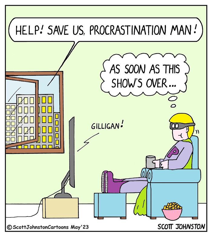 48 Funny One-Panel Comics By Canadian Cartoonist Scott Johnston (New Pics)
