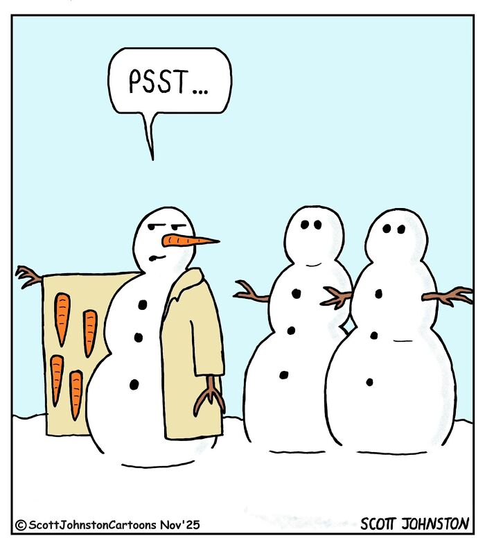 48 Funny One-Panel Comics By Canadian Cartoonist Scott Johnston (New Pics)