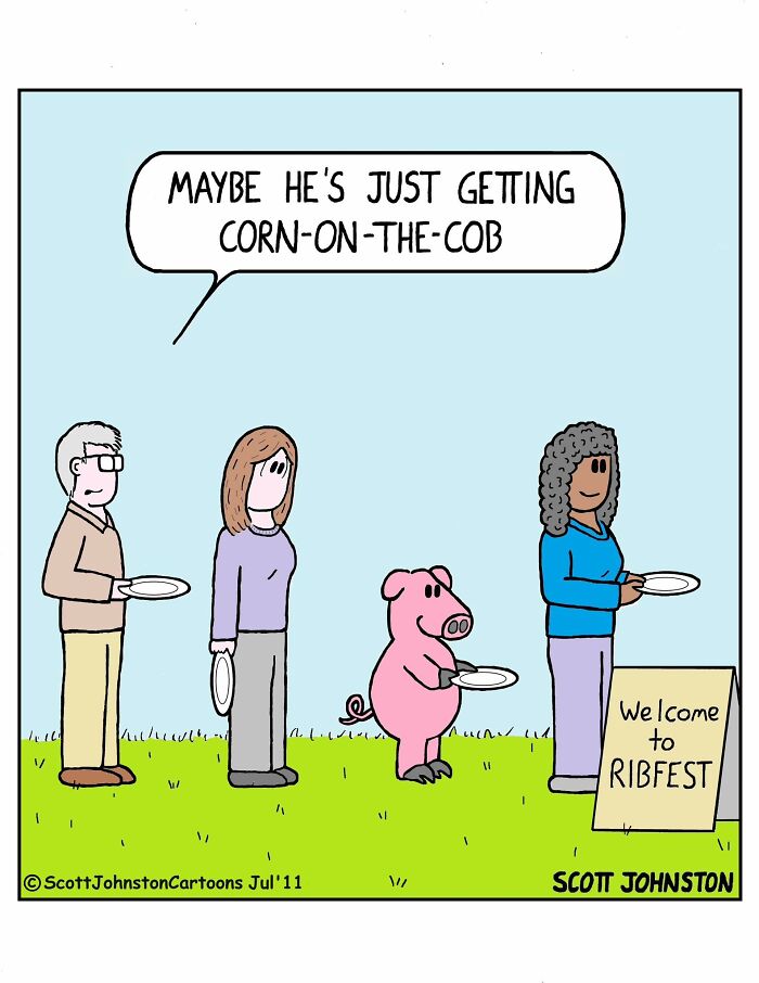 48 Funny One-Panel Comics By Canadian Cartoonist Scott Johnston (New Pics)