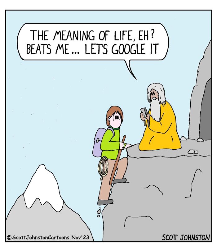 48 Funny One-Panel Comics By Canadian Cartoonist Scott Johnston (New Pics)