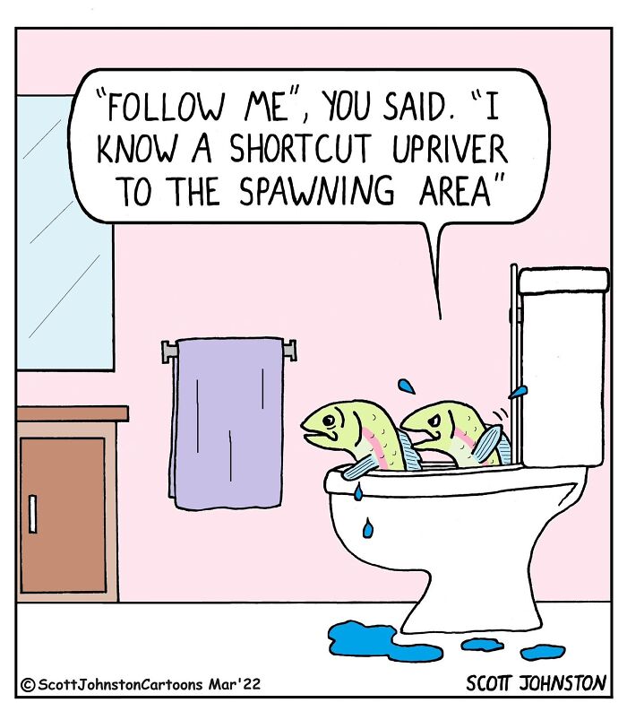 48 Funny One-Panel Comics By Canadian Cartoonist Scott Johnston (New Pics)