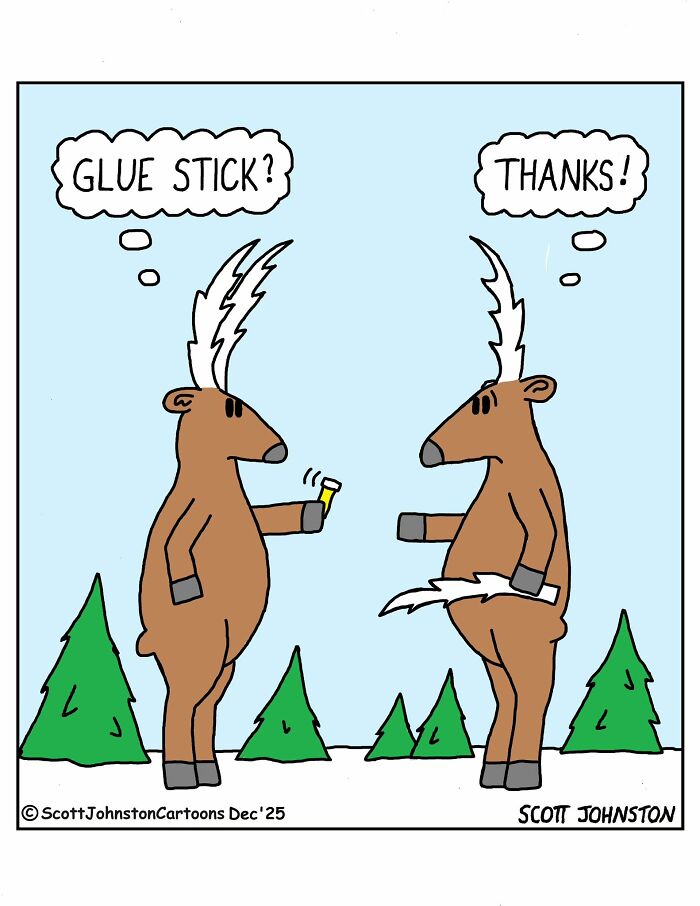 48 Funny One-Panel Comics By Canadian Cartoonist Scott Johnston (New Pics)