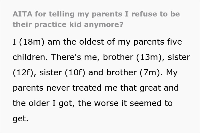 Parents Treat 18YO Like A Practice Kid, Get Mad As He Refuses To Invite Them To His Graduation