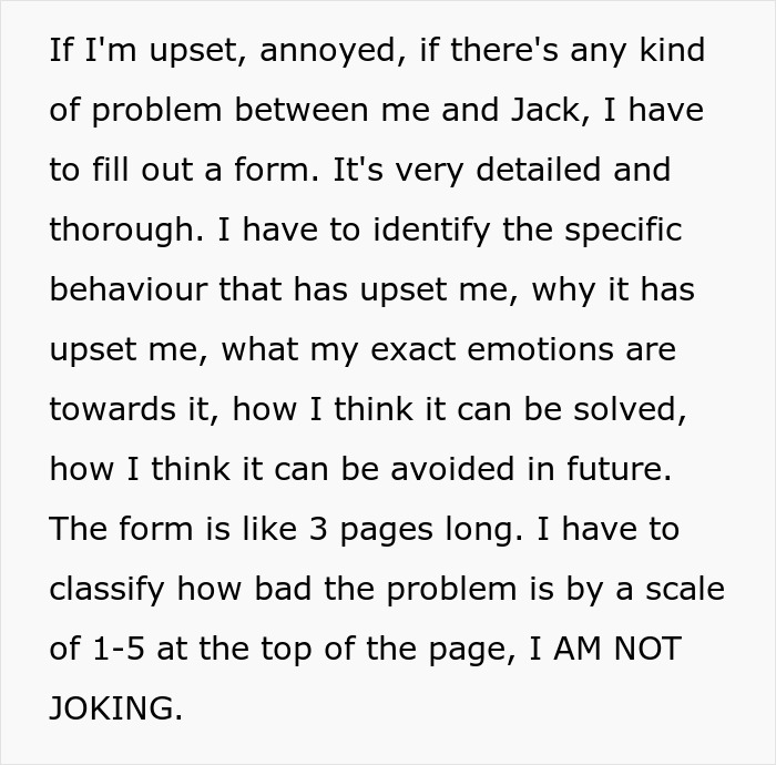 Guy Makes GF Fill Out Form If She’s Angry, She Loses It As It Exposes His Obsession With Data Collection
