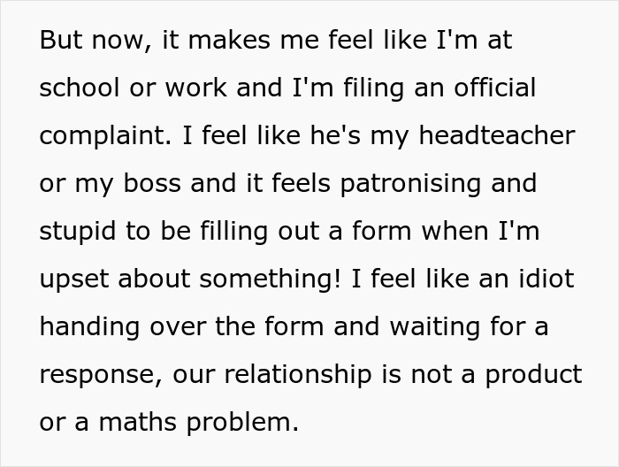 Guy Makes GF Fill Out Form If She’s Angry, She Loses It As It Exposes His Obsession With Data Collection