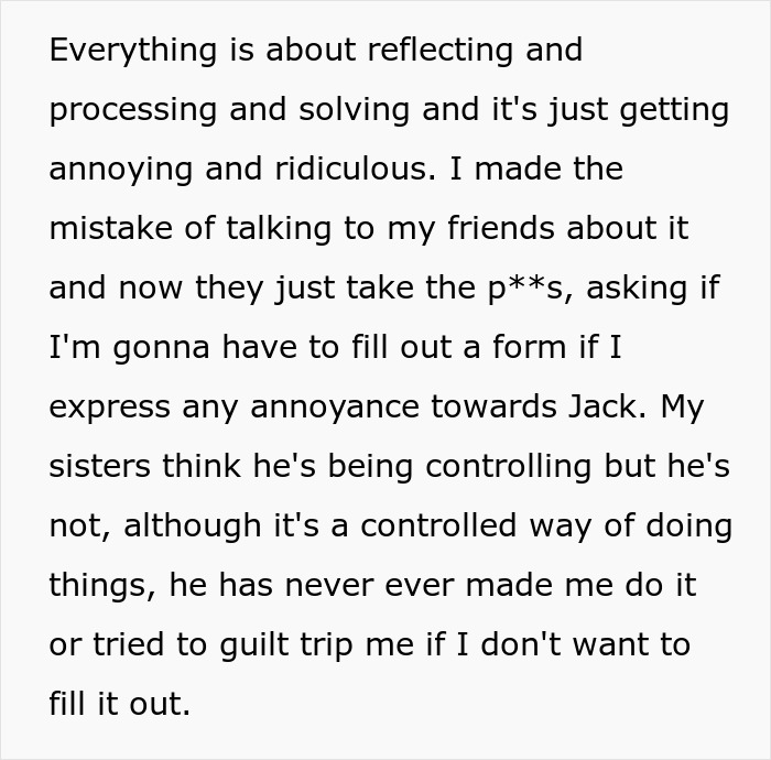 Guy Makes GF Fill Out Form If She’s Angry, She Loses It As It Exposes His Obsession With Data Collection