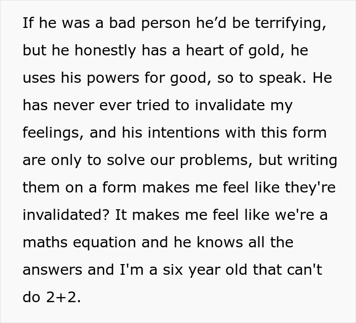 Guy Makes GF Fill Out Form If She’s Angry, She Loses It As It Exposes His Obsession With Data Collection