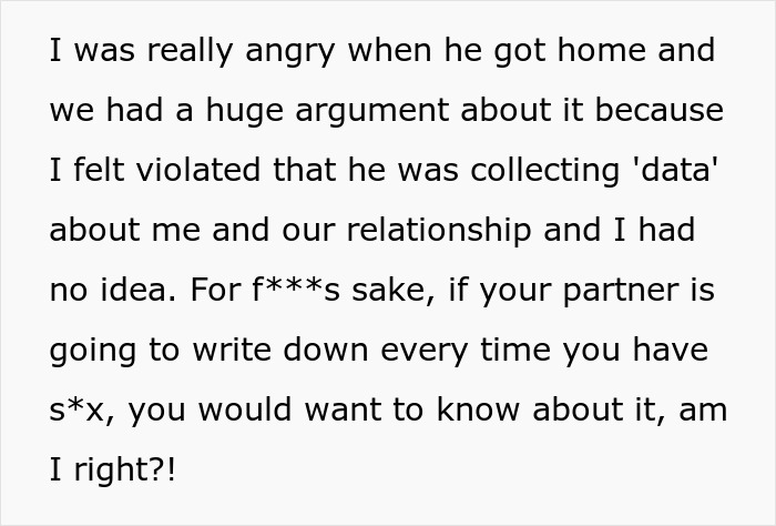 Guy Makes GF Fill Out Form If She’s Angry, She Loses It As It Exposes His Obsession With Data Collection