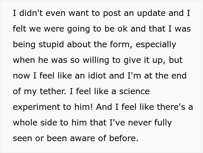 Guy Makes GF Fill Out Form If She’s Angry, She Loses It As It Exposes His Obsession With Data Collection