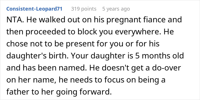 Man Ghosts Pregnant Fiancée For Nearly A Year, Comes Back Expecting To Choose Daughter’s Name Man Ghosts Pregnant Fiancée For Nearly A Year, Comes Back Expecting To Choose Daughter’s Name