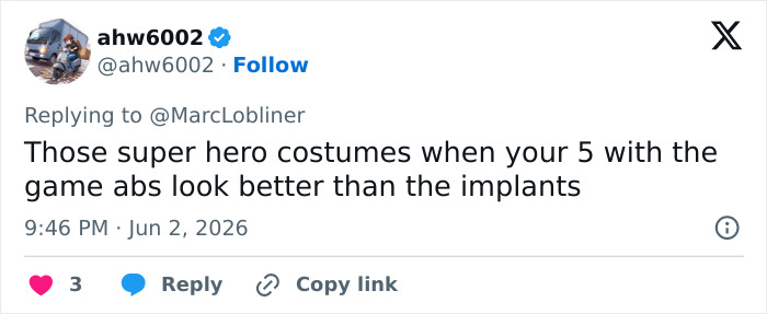 “Time For The Apocalypse”: Man Shows Off His Ab Implants And The Internet Is Collectively Shaking Its Head “Time For The Apocalypse”: Man Shows Off His Ab Implants And The Internet Is Collectively Shaking Its Head