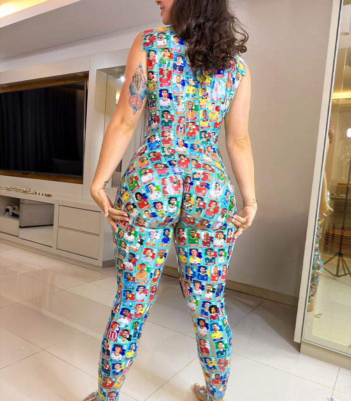 World Cup Influencer Goes Viral Wearing Only Soccer Stickers In Jaw-Dropping Post