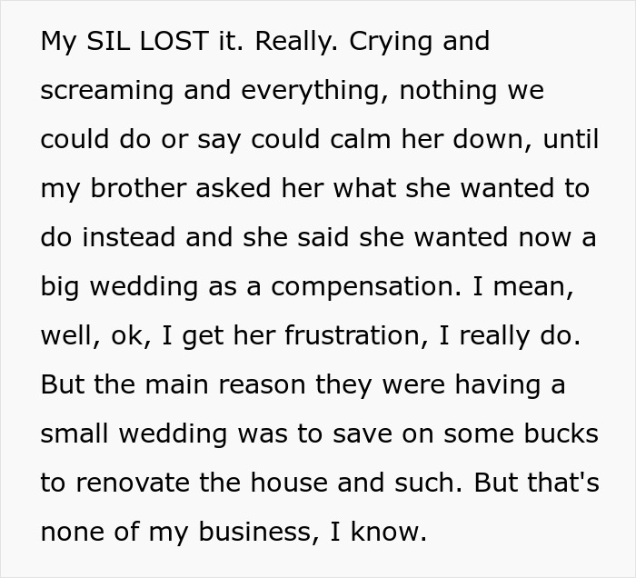 Woman Is In A Lose-Lose Situation When SIL Asks To Make Her An Elaborate Wedding Dress