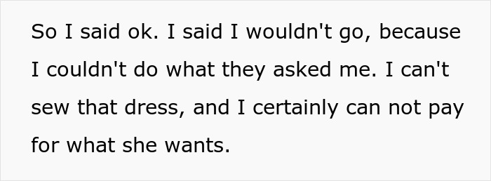 Woman Is In A Lose-Lose Situation When SIL Asks To Make Her An Elaborate Wedding Dress