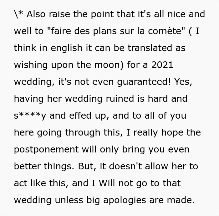 Woman Is In A Lose-Lose Situation When SIL Asks To Make Her An Elaborate Wedding Dress