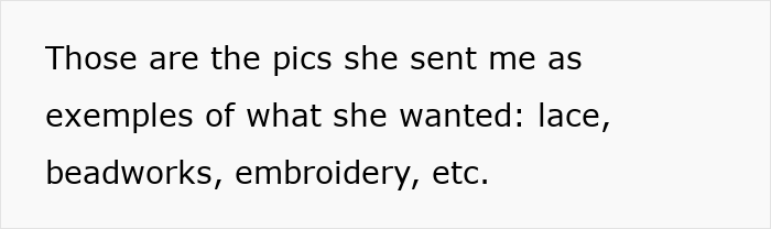 Woman Is In A Lose-Lose Situation When SIL Asks To Make Her An Elaborate Wedding Dress