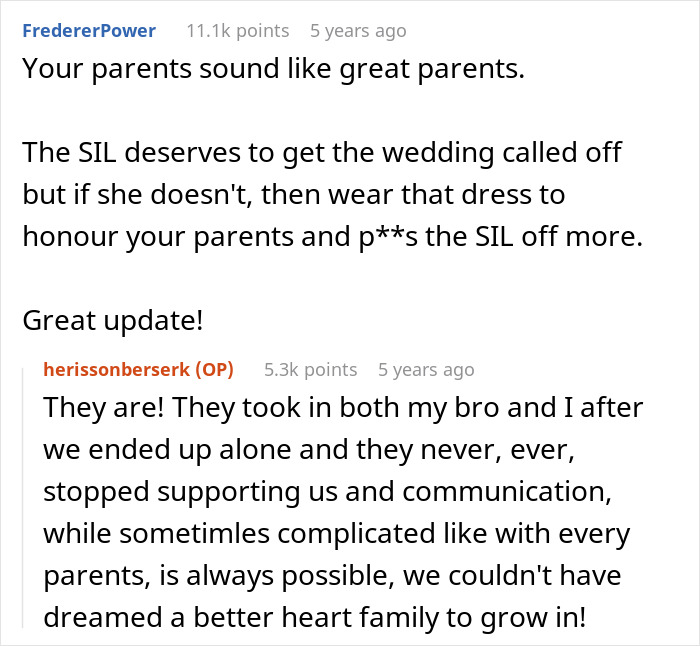 Woman Is In A Lose-Lose Situation When SIL Asks To Make Her An Elaborate Wedding Dress
