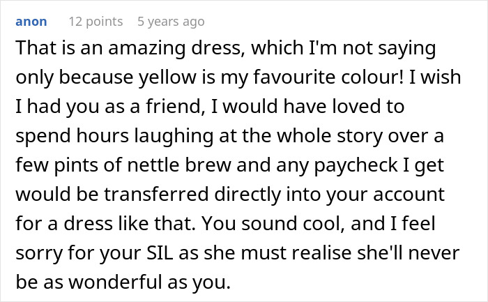 Woman Is In A Lose-Lose Situation When SIL Asks To Make Her An Elaborate Wedding Dress