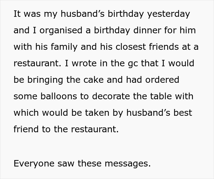 MIL Secretly Brings Her Own Cake To Son’s Birthday, Doesn’t Expect What Happens Next