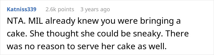 MIL Secretly Brings Her Own Cake To Son’s Birthday, Doesn’t Expect What Happens Next