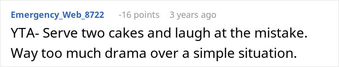 MIL Secretly Brings Her Own Cake To Son’s Birthday, Doesn’t Expect What Happens Next