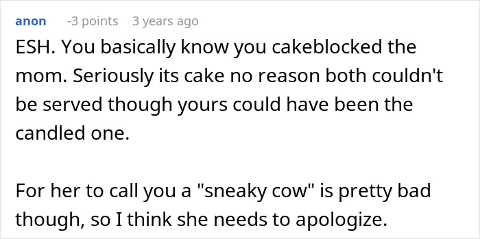 MIL Secretly Brings Her Own Cake To Son’s Birthday, Doesn’t Expect What Happens Next