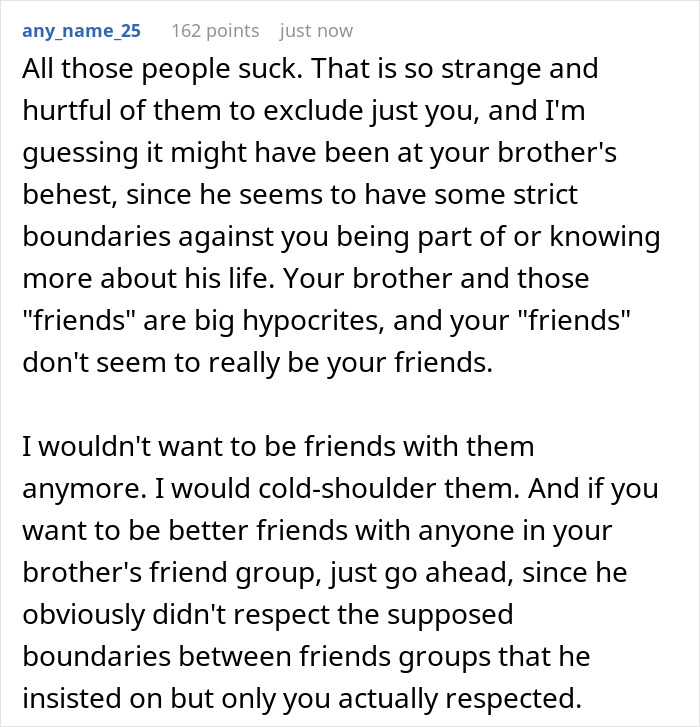 Woman Finds Out Friends Hid A Secret About Her Twin Brother, Realizes She Was The Only One Left Out